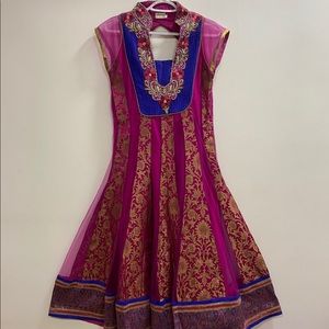 Anarkali Brocade Suit